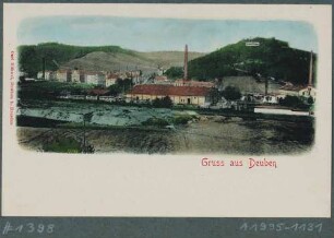 Blick über Deuben (Freital) in Richtung Zechel´s Höhe