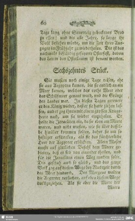 Sechszehntes Stück