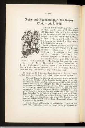 Ruhe- und Ausbildungszeit bei Rozoy