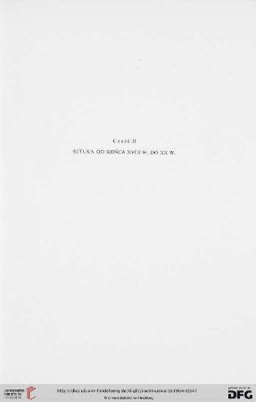 Część II: Sztuka od końca XIII w. do XX w.
