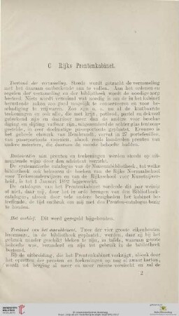 C. Rijks Prentenkabinet