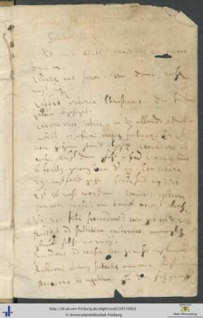 Handschriftliche Übersetzung einzelner Wendungen lateinisch-deutsch