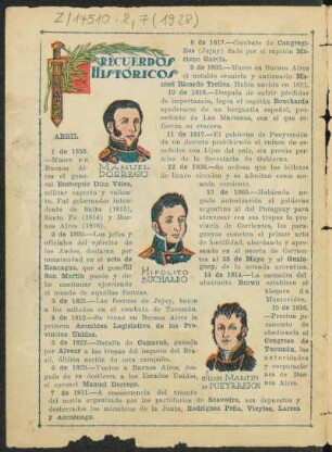 Recuerdos históricos