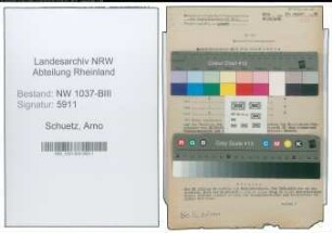 Entnazifizierung Arno Schuetz , geb. 07.07.1897 (Bauarbeiter)
