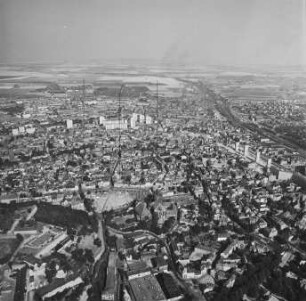 Altstadt von Erfurt : Blickrichtung Osten