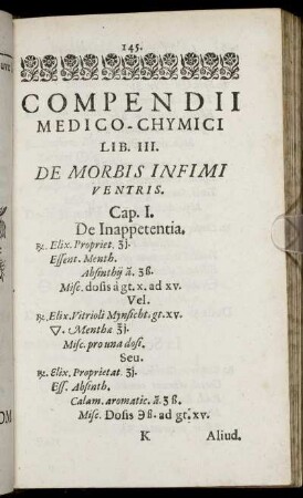 Lib. III. De Morbis Infimi Ventris.