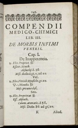 Lib. III. De Morbis Infimi Ventris.