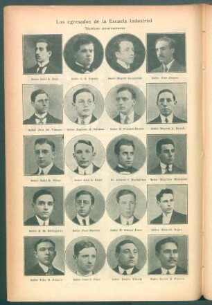 Los egresados de la Escuela Industrial
