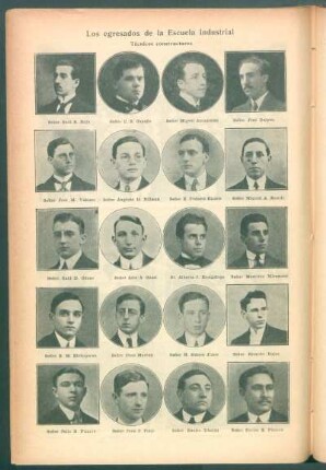 Los egresados de la Escuela Industrial