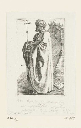 Apostel Philippus, aus: "Fünf Apostel"
