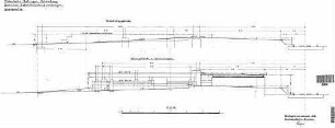 Dotternhausen-Dormettingen: Empfangsgebäude,Nebengeb.,Güterschuppen Querprofile