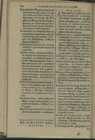 De Partibus Animalium. Cap. LIII