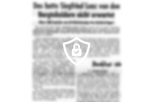 Das hatte [Name maskiert] von [Name maskiert] nicht erwartet