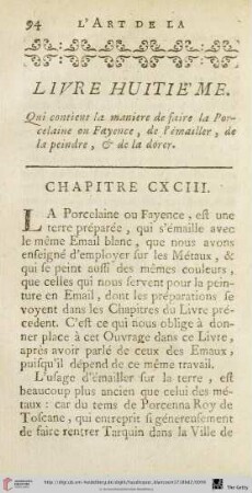 Chapitre CXCIII