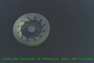 Si-Mikrostrukturen aus gemeinsamer Forschung des Instituts für Mikroverfahrenstechnik (IMVT) und des Teilinstituts für Materialforschung III (IMF III)