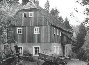 Schmiede in Nedaschütz : Bauwesen - Handwerksgebäude. Ort: Njezdašecy / Nedaschütz. Schmiede.