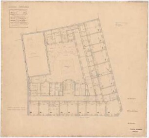 Park Hotel, Posen: Grundriss 1. Obergeschoss