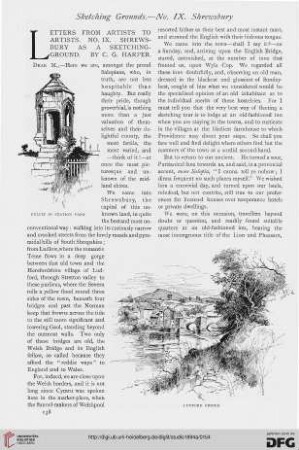 3: Letters from artists to artists, [9], Shrewsbury as a sketching ground