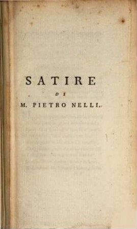 Satire di Antonio Vinciguerra, Lodovico Ariosto ..., L. Dolce ed altri, 2