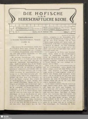No. 8, 10. Februar 1905