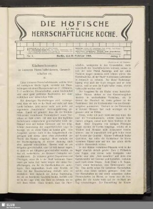 No. 8, 10. Februar 1905