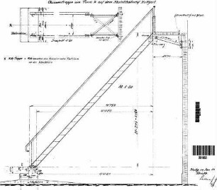 Stuttgart Hbf: Nebengebäude Abstellbahnhof S-Turm Aussentreppe