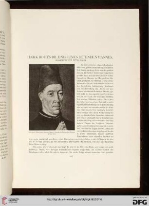 Dirk Bouts' Bildnis eines betenden Mannes