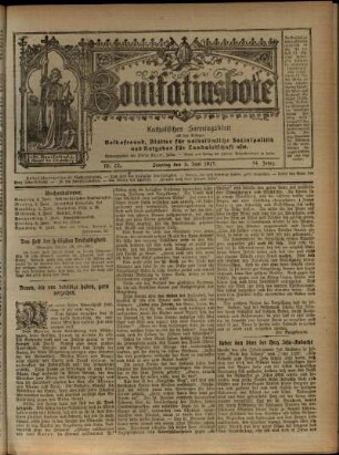 Ausgabe vom Sonntag, den 03. Juni 1917.