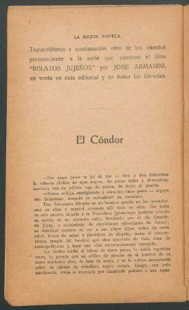 El cóndor