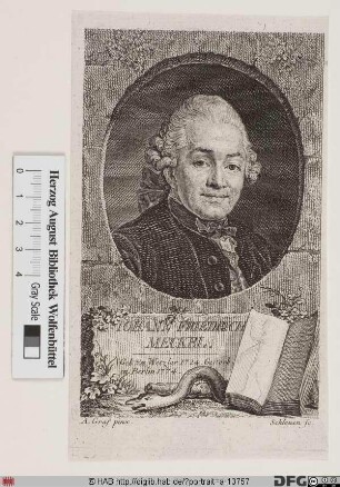 Bildnis Johann Friedrich Meckel d. Ä.