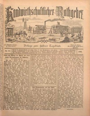 23: Beilage vom Montag, 3. November 1902