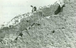 Talsperre Muldenberg bei Grünbach im Vogtland, Deutschland, 1946