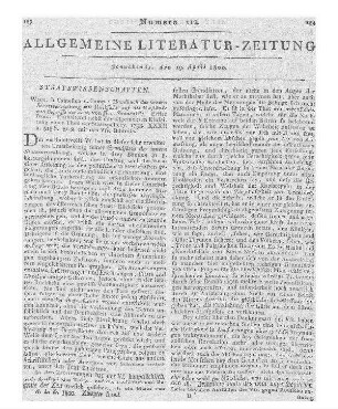 Sonnenfels, J. von: Handbuch der inneren Staatsverwaltung. Bd. 1. Mit Rücksicht auf die Umstände und Begriffe der Zeit. Wien: Camesina 1798