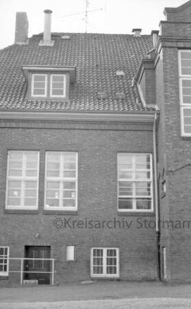 Grabauer Straße 18 [heute Olivet-Allee 18]: Rückfront: Teilansicht