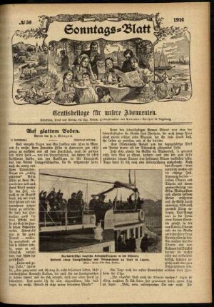 Ausgabe vom Sonntag, den 23. Juli 1916.