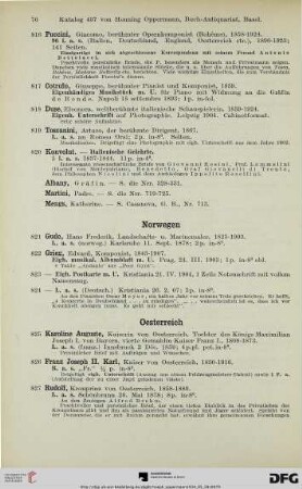 Österreich (Nr. 825-896)