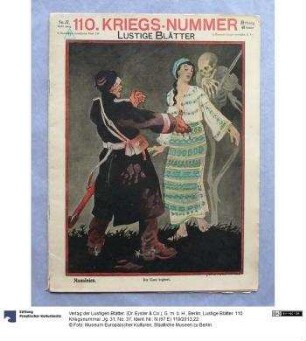 Lustige Blätter. 110. Kriegsnummer. Jg. 31, No. 37