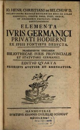 Elementa iuris germanici privati hodierni