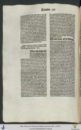 Titulus VI: De causis.