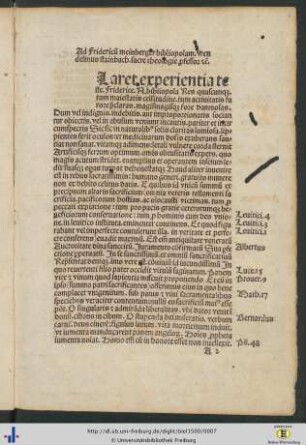 Laret experientia