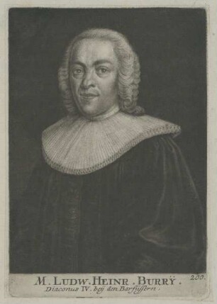 Bildnis des Ludw. Heinr. Burry
