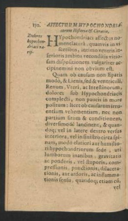 Affectuum Hypochondriacorum Historia & Curatio.