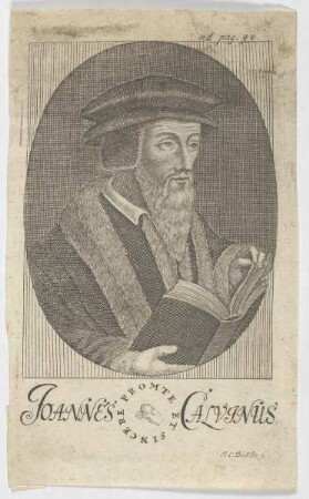 Bildnis des Joannes Calvinus