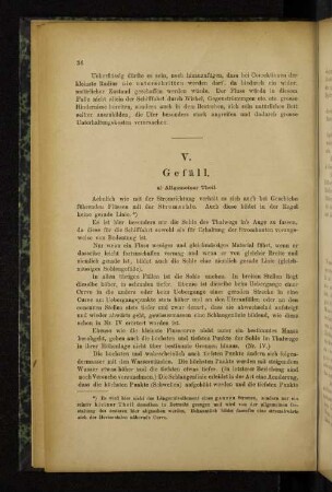V. Gefäll.