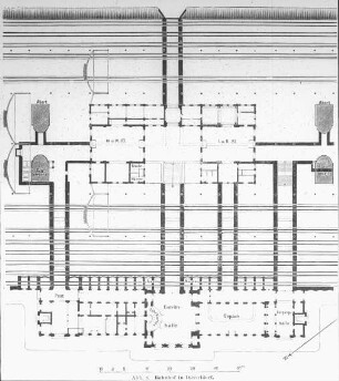 Düsseldorf, Bahnhof, Grundriss