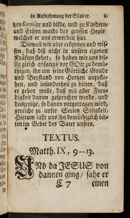 61-68, Textus; ...