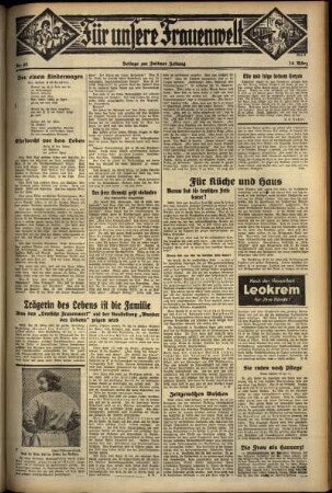 Zweite Ausgabe vom Donnerstag, den 14. März 1935.