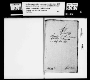 Huldigung der Untertanen der Grafschaft Virneburg an die Grafen von Löwenstein-Wertheim nach ihrer Restitution durch den Westfälischen Frieden.