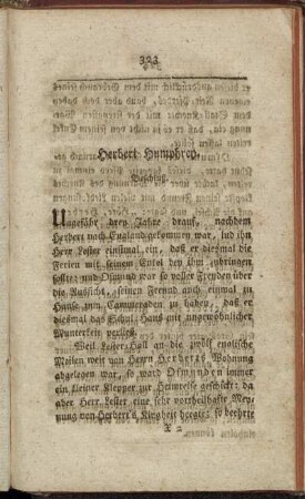 Herbert Humphrey. Beschluß.