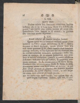 §. XIV. Exinde colligitur esse divinitus immissum somnium